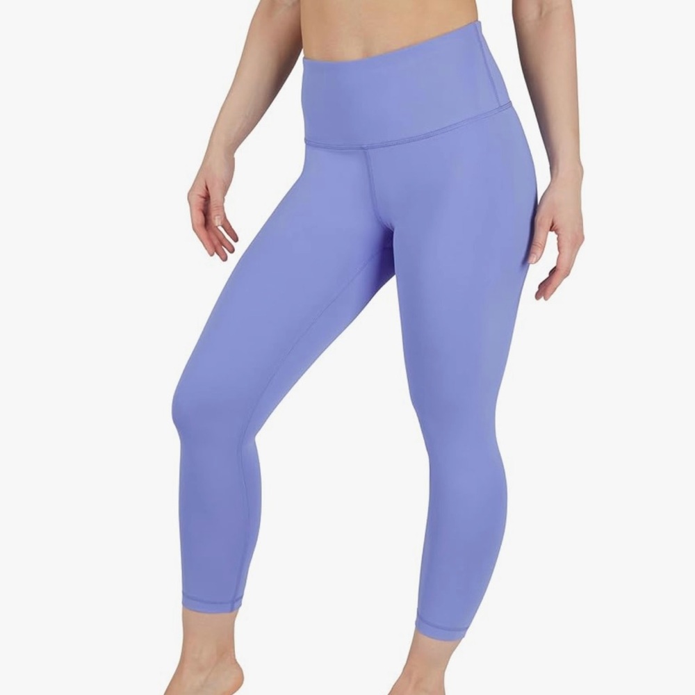 90 Degree By Reflex: Women’s High Waisted Squat Proof Capri Leggings (size M)